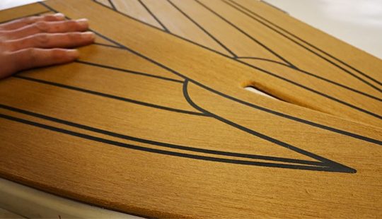 HLF Decksbelag als geschlossene Matte